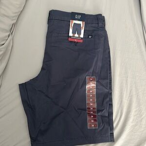 Men Gap Flat Front Navy shorts